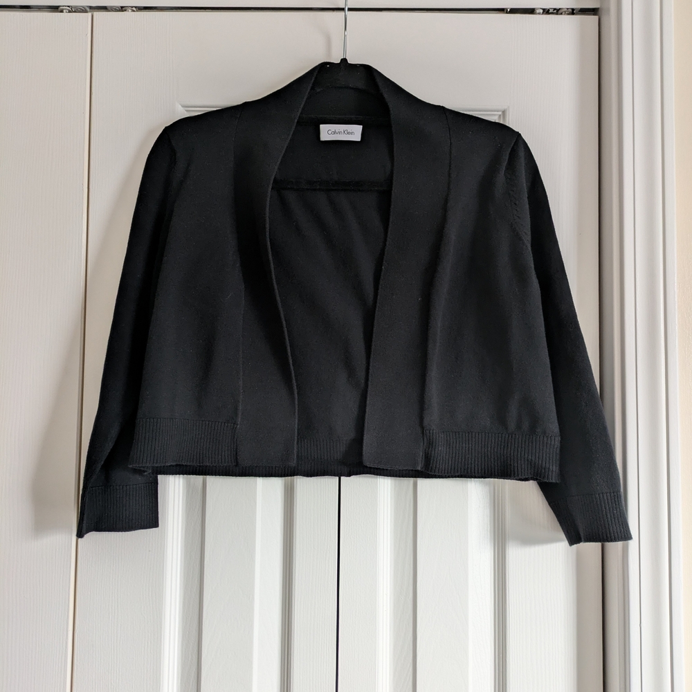 Calvin Klein Women's Black Cardigan